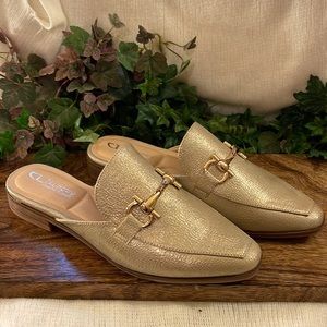 CL by Chinese Laundry Gold Score Dress Mule